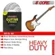 5 Core Electric Guitar Strings Brass Phosphor Bronze Extra Light Gauge (.009–.042) High Carbon Steel Core Bright & Powerful Tone 6 String Set For All Electric Guitars - GS EL