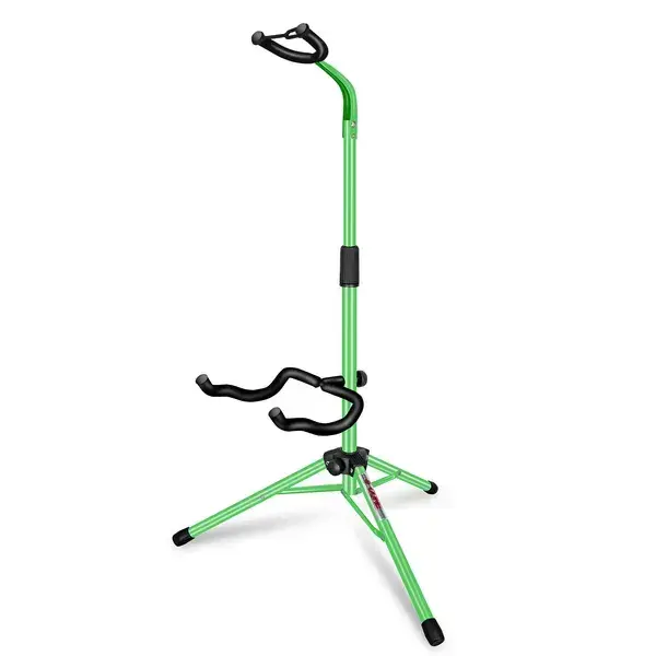 5 Core Guitar Stand Floor Adjustable Heavy Duty W Neck Holder For Acoustic Electric Classic Bass - GSH HD GR