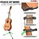 5 Core Guitar Stand Floor Adjustable Heavy Duty W Neck Holder For Acoustic Electric Classic Bass - GSH HD GR