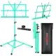 5 Core Music Stand Adjustable 57" Desktop Book Stands Sheet Holder All Metal Portable Bookstand