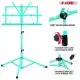 5 Core Music Stand Adjustable 57" Desktop Book Stands Sheet Holder All Metal Portable Bookstand