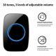 Wireless Doorbell Waterproof Range Door Bells Kit Cordless Plug-in Home Office