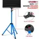 5 Core Speaker Stand Tripod Heavy Duty Adjustable 72 Universal Mount For PA DJ Studio