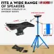 5 Core Speaker Stand Tripod Heavy Duty Adjustable 72 Universal Mount For PA DJ Studio