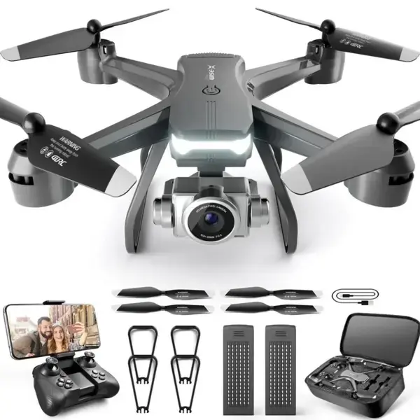2026 V14 Professional Drone 6K HD Dual Camera Wifi FPV Portable RC Quadcopter 2 BATTERY,Drones Suitable For Adults&beginners.Logistics Is Randomly Sent By UPS&UNI&USPS&GOFO