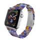Smart Slim Resin Three Bead Stainless Steel Watch