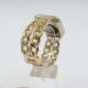 Resin Splicing Metal  Denim Chain Watch Strap