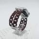 Resin Splicing Metal  Denim Chain Watch Strap