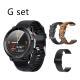 Full-touch Smart Bracelet Heart Rate Blood Pressure Blood Oxygen Monitoring