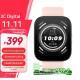 Dawn White 46mm Smartwatch With Blood Oxygen And Heart Rate Monitoring