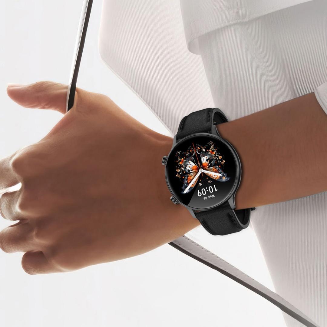 Womens Fashion Smart Watch 12-inch Ultra-narrow Frame Bluetooth Calling