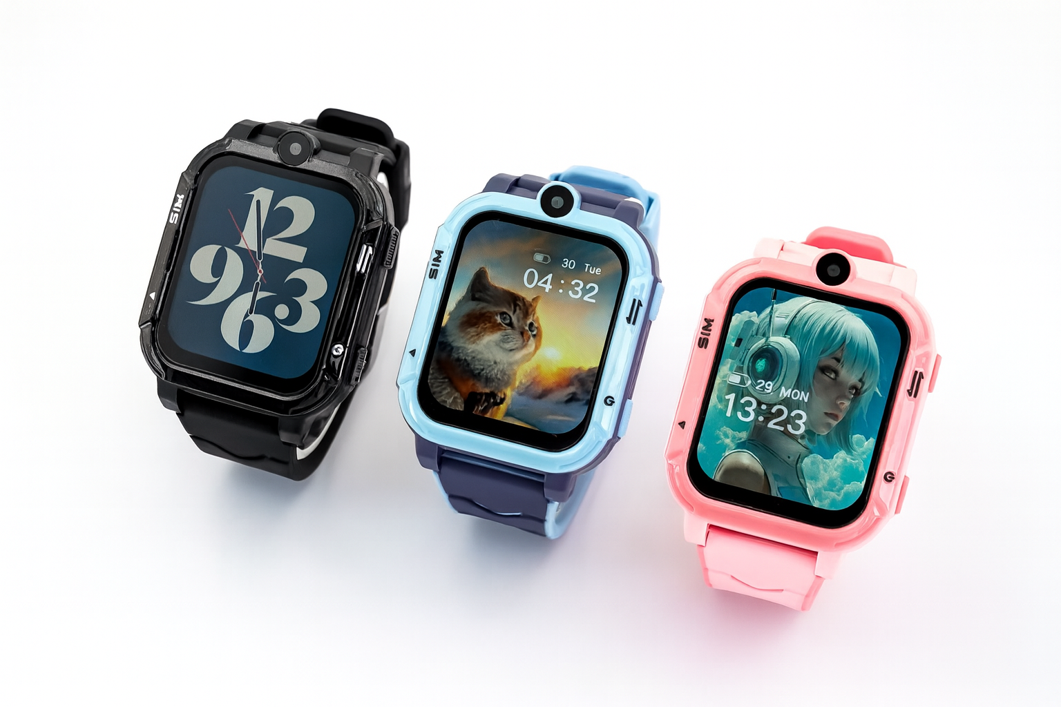 4G Kids Smart Watch With GPS Tracker Video Call Touch Screen Camera Waterproof Educational Smartwatch For Boys And Girls