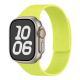 IwatchS10 Dynamic Wind Litchi Pattern Soft Magnetic Silicone Watch Strap