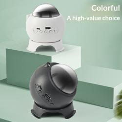 Bluetooth Speaker Aurora Starry Sky Projector Lamp, Rechargeable Subwoofer Ambient Light, Bedroom Desk Speaker, Small Night Light