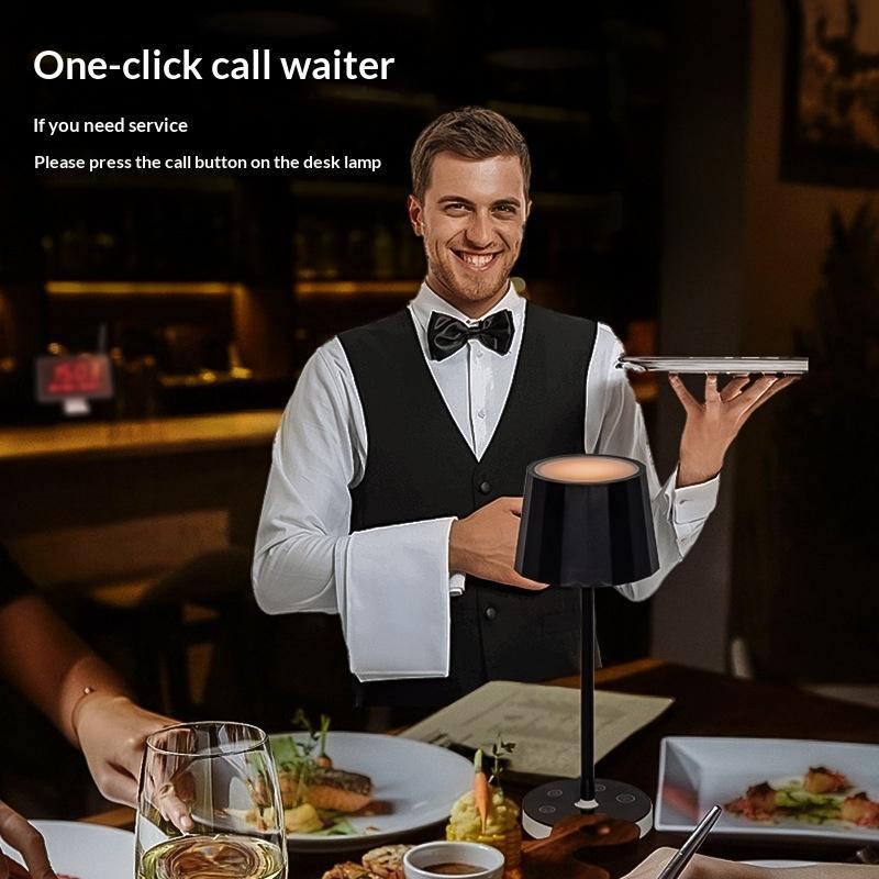 Restaurant Calling System Hotel Bar Light Luxury Ambiance USB-Charging Touch-Control Table Lamp