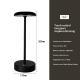 Simple Warm-Light LED Night Light Charging Desk Lamp