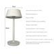 Creative Atmosphere Hotel Bar Bedroom Table Lamp