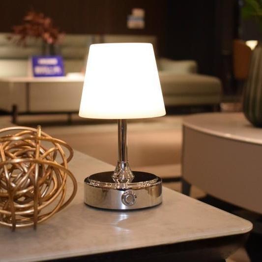 Simple LED Night Light Bedside Decorative Charging Table Lamp