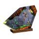 Dragon And Castle Handmade Resin Lamp