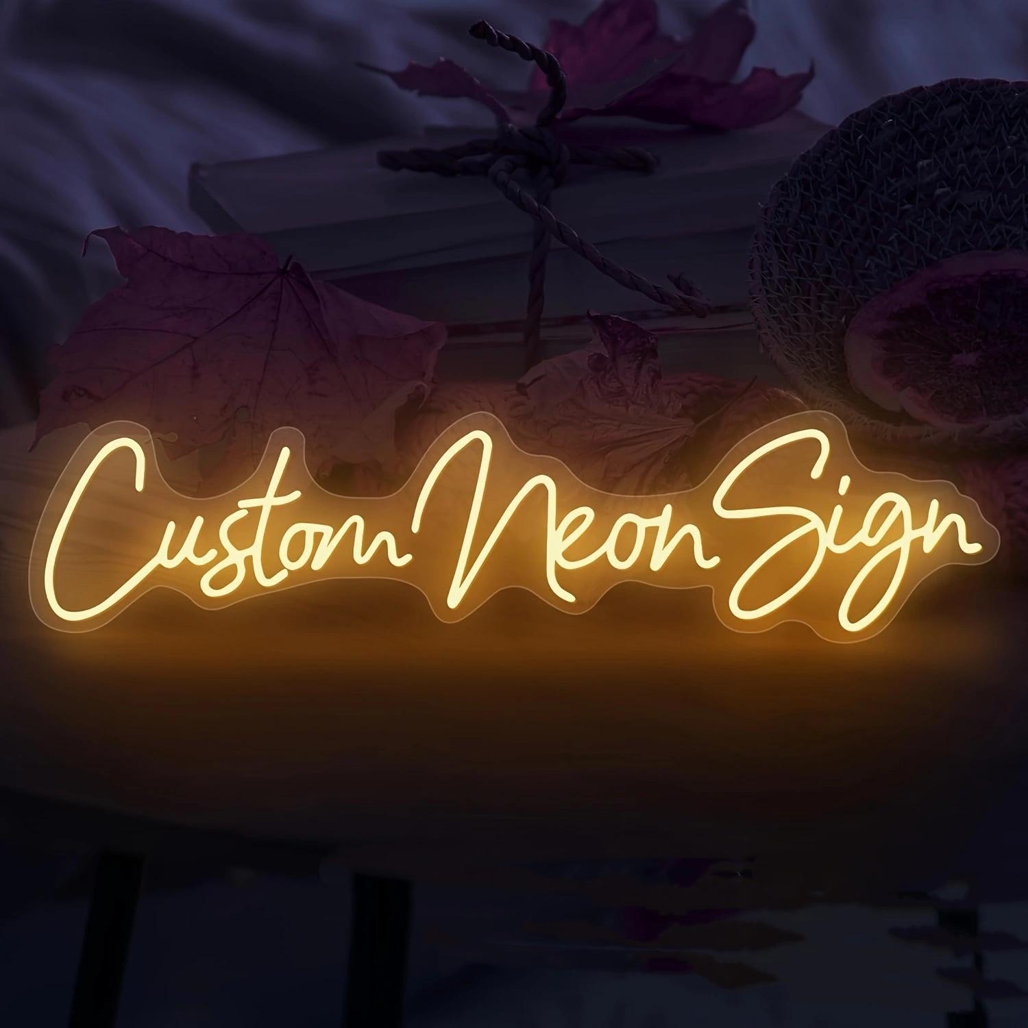 Drop Shipping And Custom-made LED English Letter UV Neon Lights