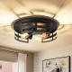 2-Light Black Flush Mount Ceiling Light Fixture,13 In Light Fixtures Ceiling Mount For Hallway,Hall,Kitchen,Farmhouse  2 Pack No Bulbs