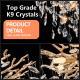 Modern Tree Branch Crystal Chandelier Luxury Gold Crystal Pendant Lighting 18in Contemporary 7-Light Chandeliers For Dining Room Kitchen Bedroom Living Room Bulb Is Not Including