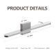 Modern Bathroom Light Fixtures Dimmable LED Vanity Lights Chrome Lamps For Bathover Mirror 24 Inch Vanity Sconces Indoor 12W Bar Lighting For Bathrooms Restroom Bedroom 6000K Wall Light For Bathroom