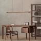 Nordic Solid Wood Dining Room Chandelier
