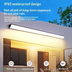 Outdoor Long Wall Light Waterproof For Villas Courtyards And Balconies
