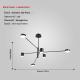Home Nordic Postmodern Minimalist Chandelier
