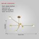 Home Nordic Postmodern Minimalist Chandelier