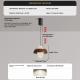 Vintage-style Creative Eggshell Adjustable Lift-and-lower Pendant Light