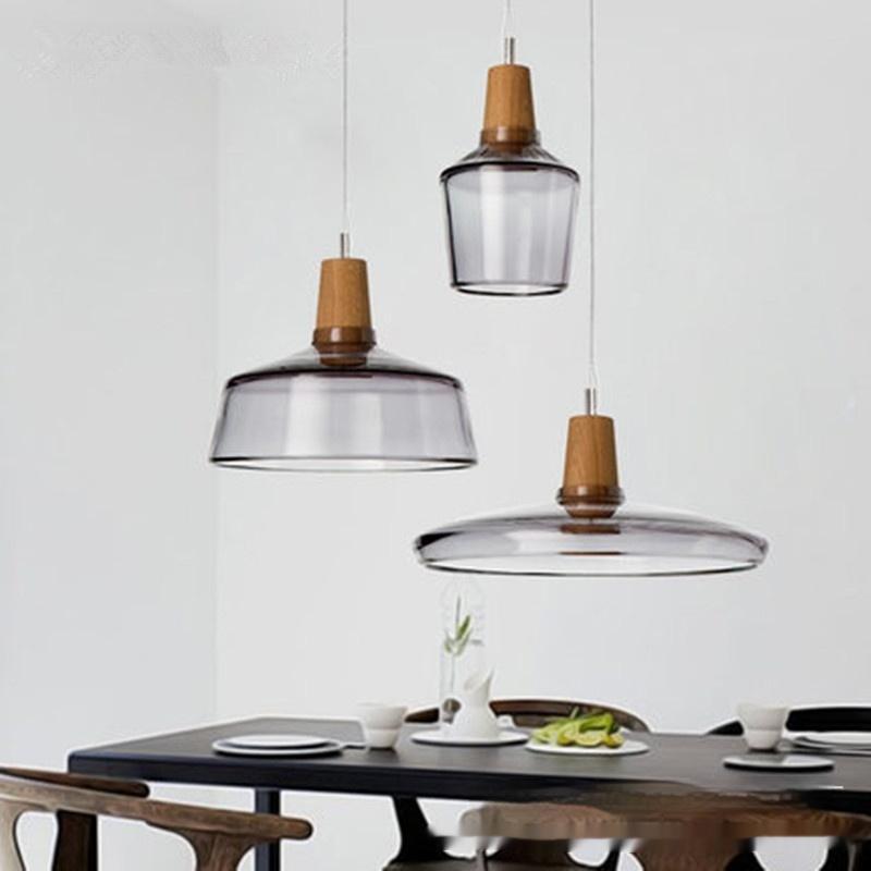 Simple Glass LED Decorative Chandelier