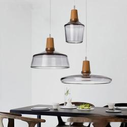 Simple Glass LED Decorative Chandelier