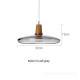 Simple Glass LED Decorative Chandelier