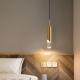 Light Luxury Bedroom Bedside Chandelier Cylinder Style Minimalist