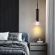 Light Luxury Bedroom Bedside Chandelier Cylinder Style Minimalist