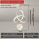 Aisle Chandelier Corridor Light Modern Minimalist