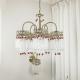 French Vintage Crystal Chandelier For The Living Room