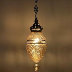 Handmade Glass Moroccan Guesthouse Chandelier
