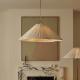 French Retro Mid-Century High-End Fabric-Art Atmosphere Chandelier