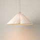 French Retro Mid-Century High-End Fabric-Art Atmosphere Chandelier