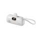 Fast Charging Pocket Capsule Emergency Built-in Cable Mini Power Bank