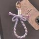 Multi-strand Braided Bow Phone Lanyard