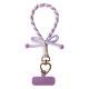 Multi-strand Braided Bow Phone Lanyard