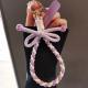 Multi-strand Braided Bow Phone Lanyard