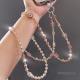 Retro Chain Crossbody Beaded Phone Lanyard