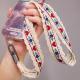 Hollow-out Lace Ribbon Long Neck-hanging Phone Lanyard