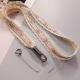 Hollow-out Lace Ribbon Long Neck-hanging Phone Lanyard