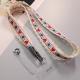 Hollow-out Lace Ribbon Long Neck-hanging Phone Lanyard